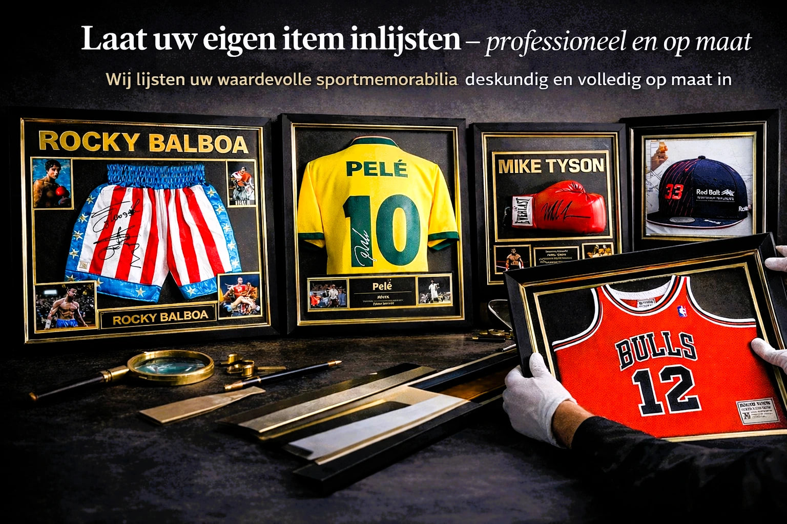 Ga naar inlijstservice voor sportmemorabilia