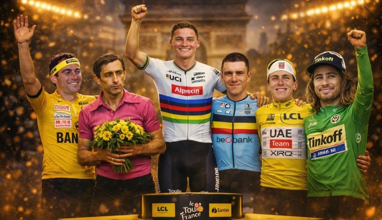 Wielrennen memorabilia collectie – gesigneerde wielrensport memorabilia